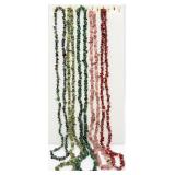 5 Natural Stringed Gemstones