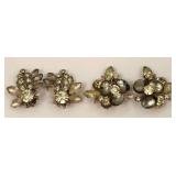 2 Pairs of Fancy VTG Ear Clips
