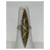 Sterling Silver Ring (Unknown Stone)