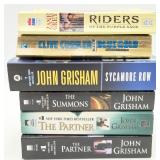 6 Books, Clive Cussler, John Grisham & Zane Grey