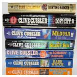 7 Clive Cussler & Tony Hillerman Books