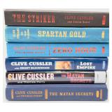 6 Clive Cussler Books