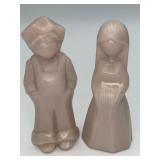 VTG Mosser Glass Vi Hunter Josh & Jenny Figurine