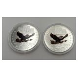 2 America 250th Anniversary Comm. Challenge Coins
