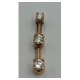 14K & Diamond "Past, Present & Future" Pendant
