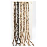 5 Natural Stringed Gemstones