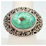 Sterling Silver Turquoise Ring