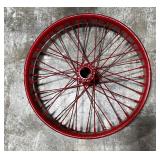 Original Harley Davidson Cast Iron Red Wheel