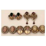 5 Pairs of Gorgeous VTG West Germany Ear Clips