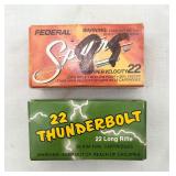 Federal & Remington 22 Long Rifle Cartridges