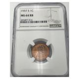 1937-S Lincoln Wheat Cent