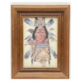 Native American Figure Artwork by Troy Anderson