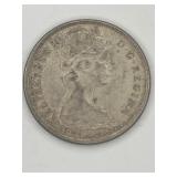 1965 Canada 50 Cent Silver Coin 80% Silver