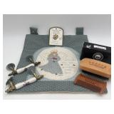 Wall Decor, Sister Pin, Ceramic Handles, Dapper