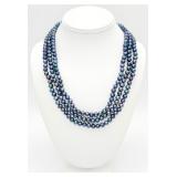 925 3-Strand Freshwater Pearl Necklace