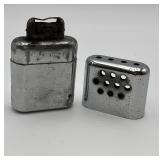 Vintage Silver Tone Metal Hand Warmer