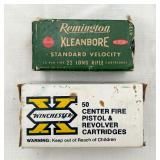 Remington 22 Long Rifle & Winchester 25 Auto Carts