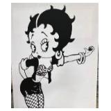 Betty Boop Biker Babe 30"x40" Canvas
