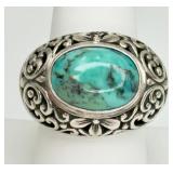 Sterling Silver Turquoise Ring