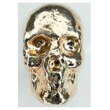 YPS 1 Troy Ounce .999 Fine Silver Skull Shape