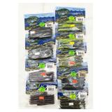 9 Packages of Dry Creek Custom Plastic Baits
