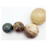 4 Stone Marbles