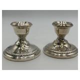 Revere Silversmiths Sterling Silver Candlesticks