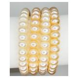 4 Freshwater Pearl Bracelets