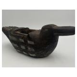 Vintage Hand-carved African Storage Container