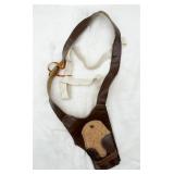 Brown Leather Shoulder Holster