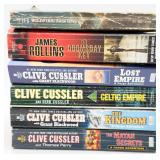 6 Books, Clive Cussler, Zane Grey & James Rollins