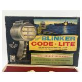 Vintage Hasbro Twin Navy Blinker Code-Lite Set