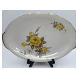 "Cotillion Yellow Rose" 14" Platter