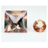 2 Gemstones, Labradorite & Zandrite