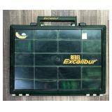 Rebel Excalibur Tackle Box Full of Fishing Items