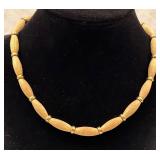 VTG Golden Bead Necklace