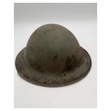 Vintage WWI Steel Combat Helmet