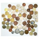 Bag of Foreign Coins