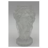 Lalique Frosted Vase