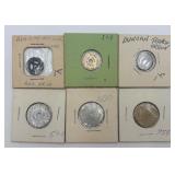 6 Vtg. Bus, Parking & Tax Tokens
