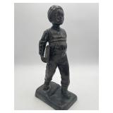 VTG Maitland-Smith Bronze Figural Schoolboy Statue