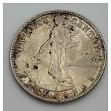 1915 U.S.A. Filipinas 20 Centavos 75% Silver Coin