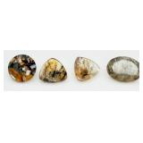 4 Dendritic Agate