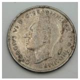 1943 Australian 1 Florin 92.5% Silver Coin