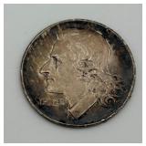 RARE 1921 Amtskï¿½rperschaft Marbach 50 Pfenniq Coin