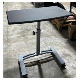 Mobile Adjustable-Height Sit-To-Stand Desk