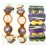 3 Natural Stone Bracelets