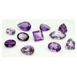Mix of Amethyst Gemstones