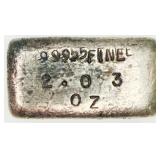 VTG ï¿½Old Pourï¿½ 2.03oz .999 Fine Silver Loaf Bar