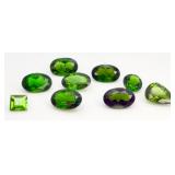 9 Chrome Diopside Gemstones